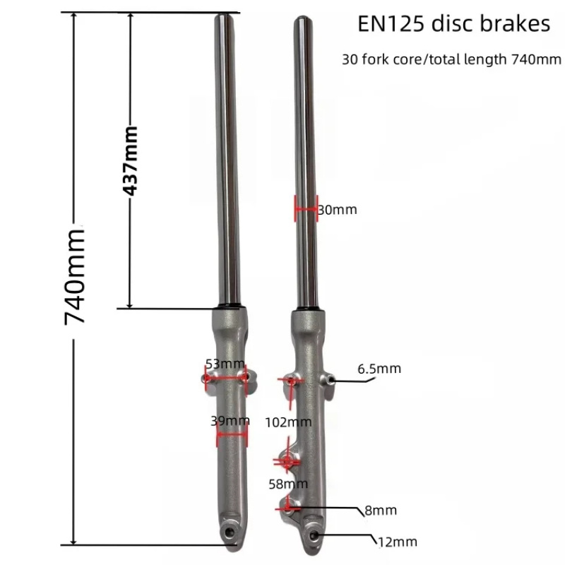 Horquilla de Amortiguador Dela - Brake Disc Motorcycle reseña y precio