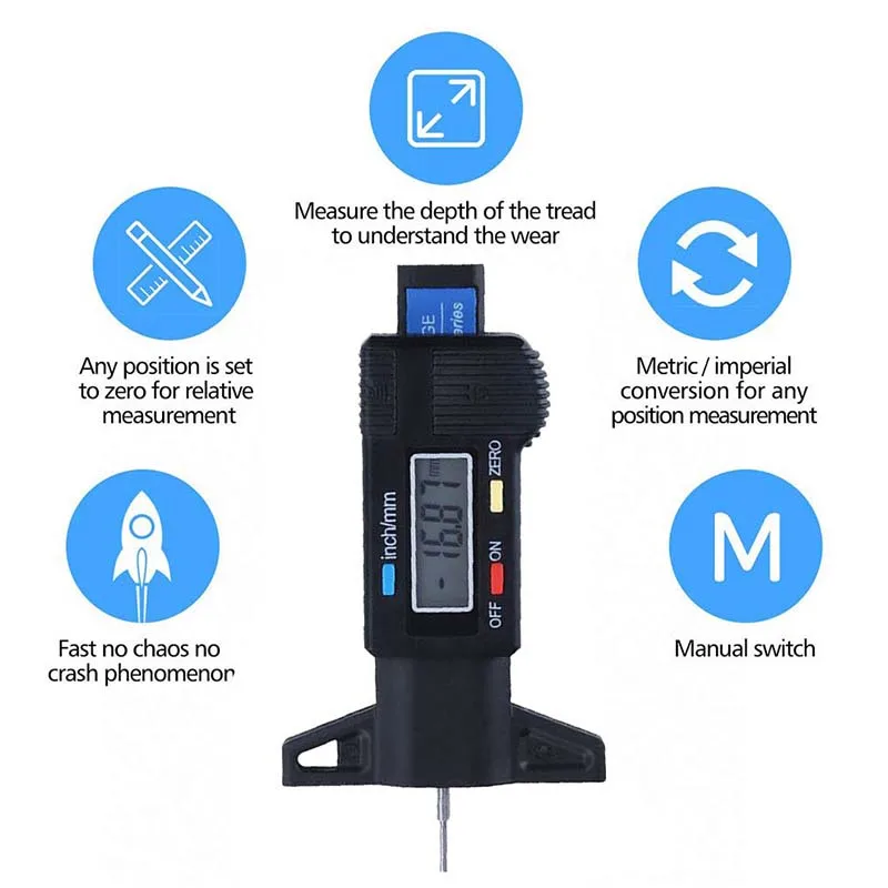 Medidor Digital de profundidad - Brake Caliper reseña y precio