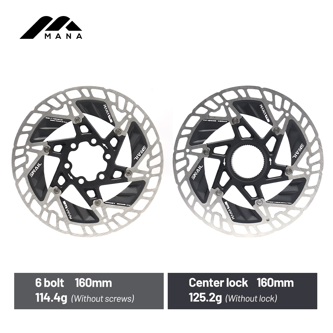MANA-Rotor flotante de bloqueo - Brake Pads Bike reseña y precio